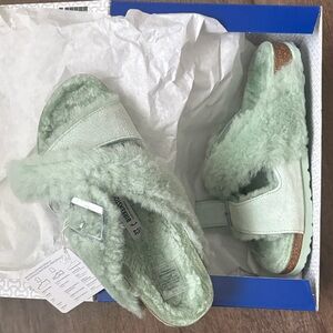 Birkenstock Arizona Split Teddy Sandals